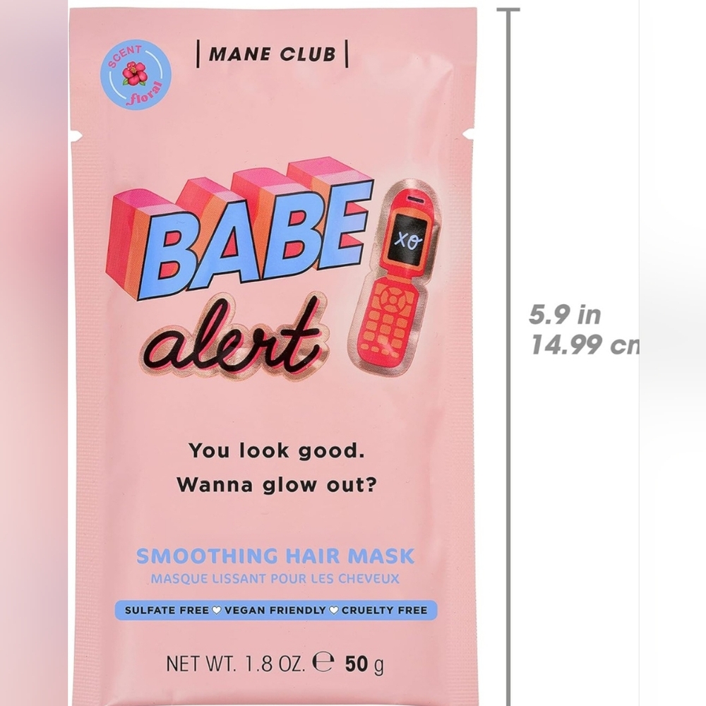 MANE CLUB BABE Alert 2 Pack Deep Conditioner,cruelty free, vegan, no sulfate New